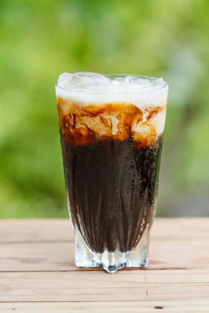 cold brewed coffee or cold water drip coffee