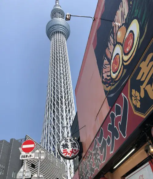 Sky tree in Tokyo