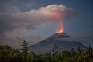 Guatemala coffee volcano eruption